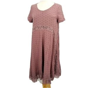 De Collection Boho Babydoll Swing Casual Dress